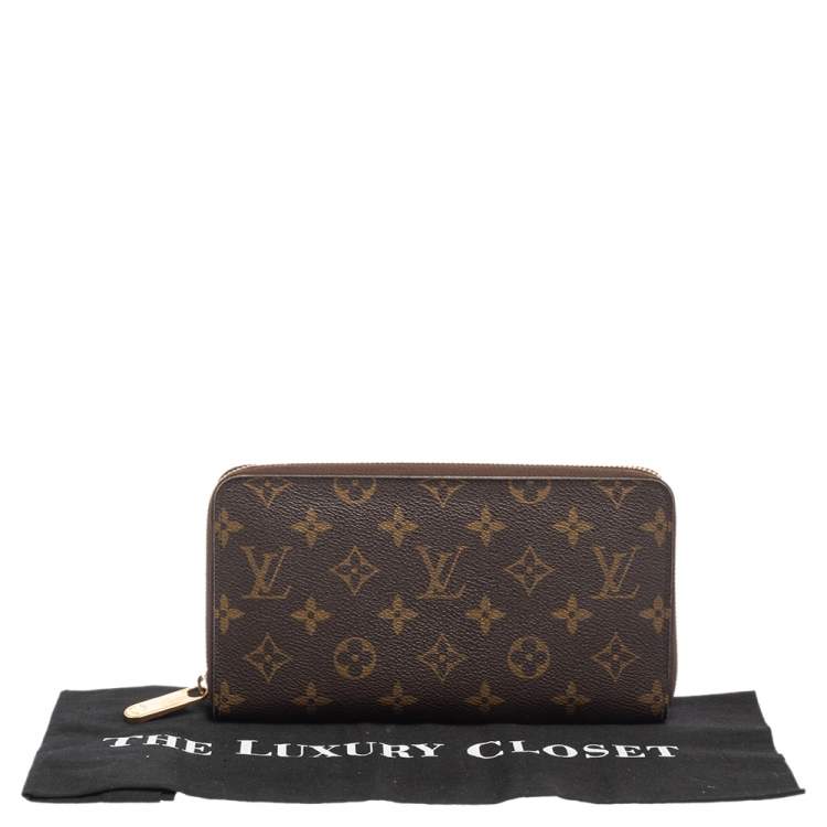 Pre Owned Louis Vuitton Monogram Canvas Zippy Organizer
