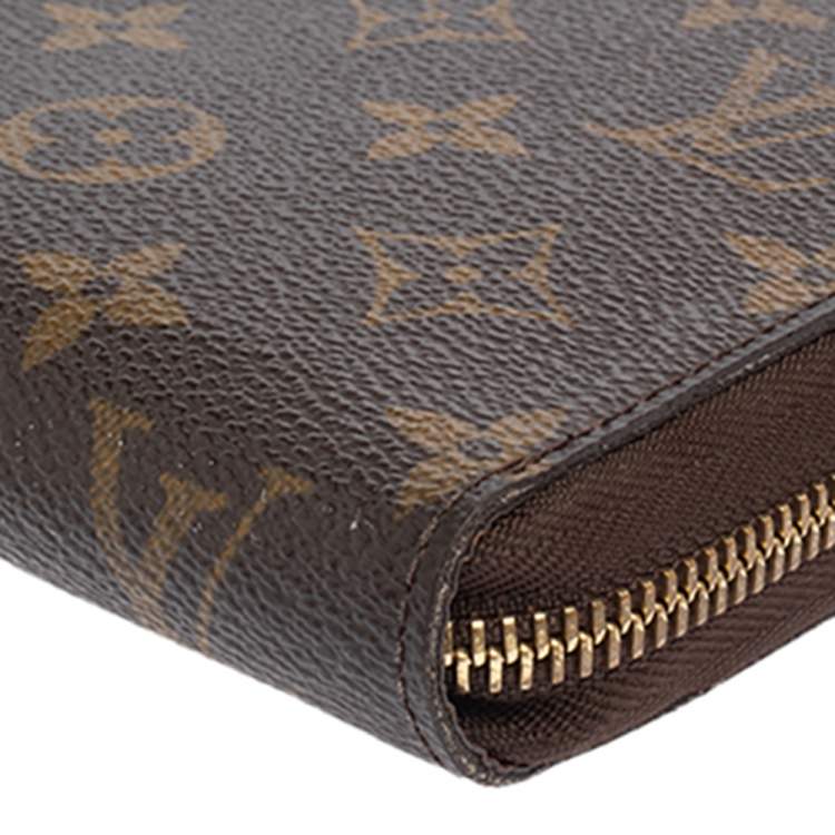 Pre Owned Louis Vuitton Monogram Canvas Zippy Organizer