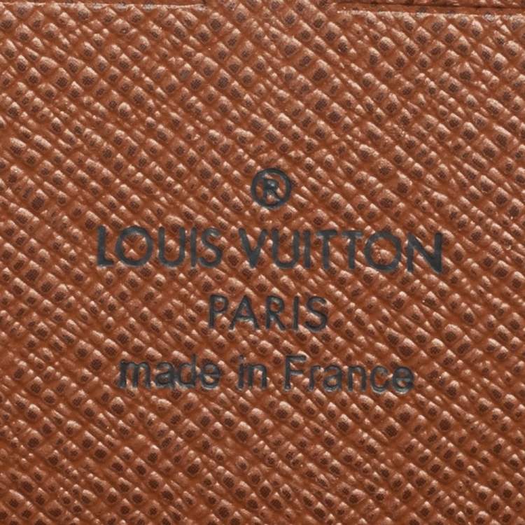 Pre Owned Louis Vuitton Monogram Canvas Zippy Organizer