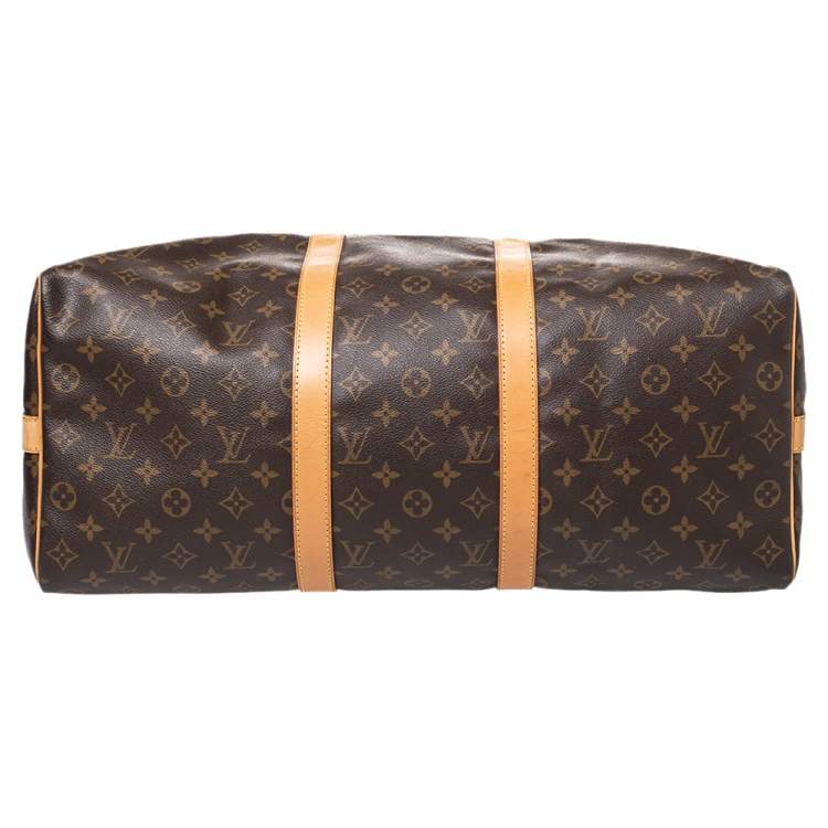 Pre Owned Louis Vuitton Monogram Canvas Keepall 50 Bag 