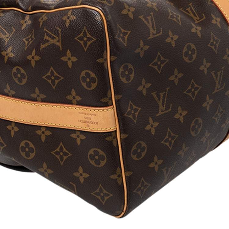Pre Owned Louis Vuitton Monogram Canvas Keepall 50 Bag 