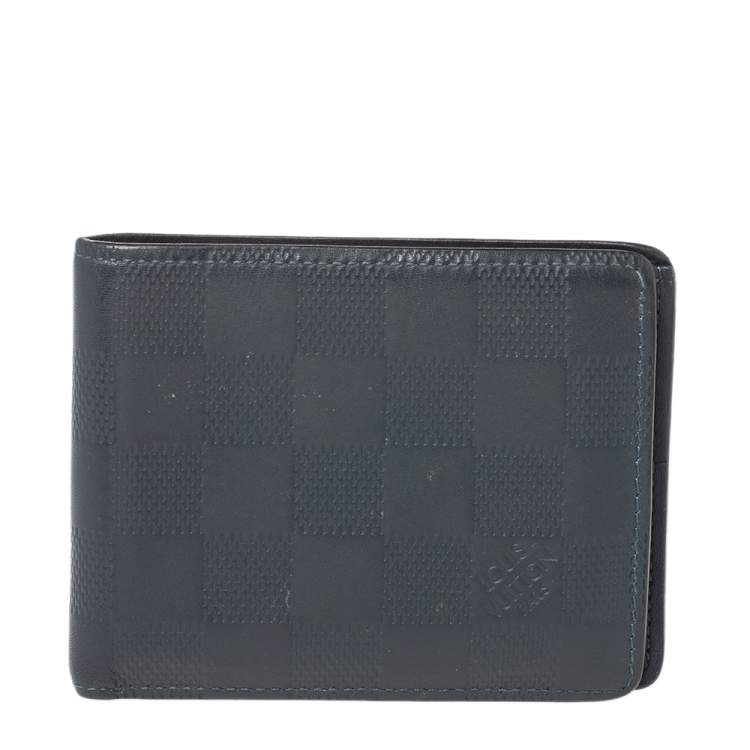 Slender Wallet - Luxury Damier Infini Leather Black
