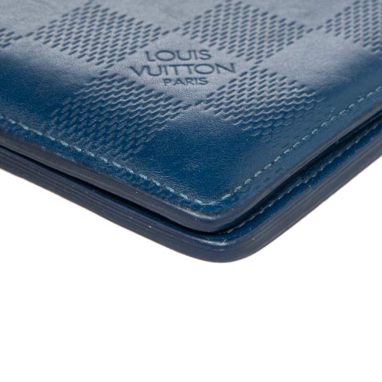 Pre Owned Louis Vuitton Neptune Damier Infini Leather Multiple Wallet