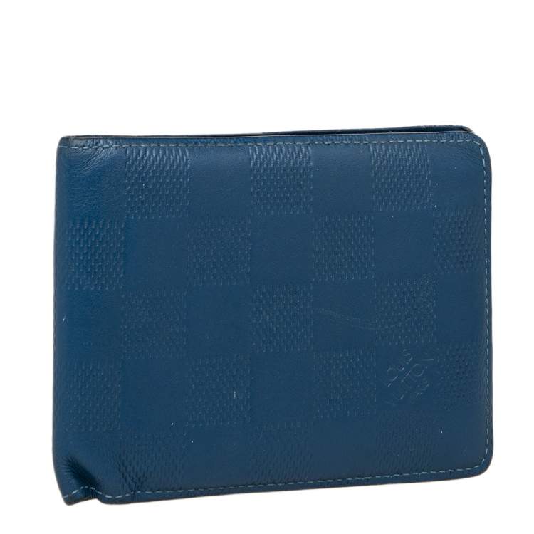 Pre Owned Louis Vuitton Neptune Damier Infini Leather Multiple Wallet