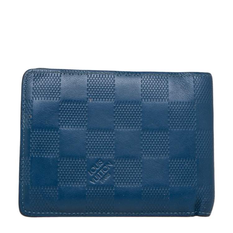Pre Owned Louis Vuitton Neptune Damier Infini Leather Multiple Wallet