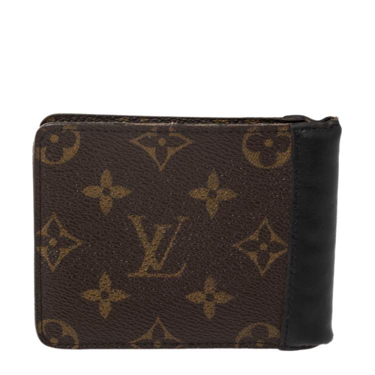 Pre Owned Louis Vuitton Monogram Canvas and Leather Trim Gaspar Bifold Wallet