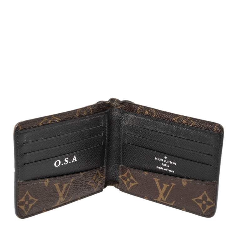 Louis Vuitton Gaspar Monogram Maccassar men's wallet 