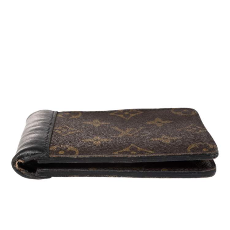Pre Owned Louis Vuitton Monogram Canvas and Leather Trim Gaspar Bifold Wallet
