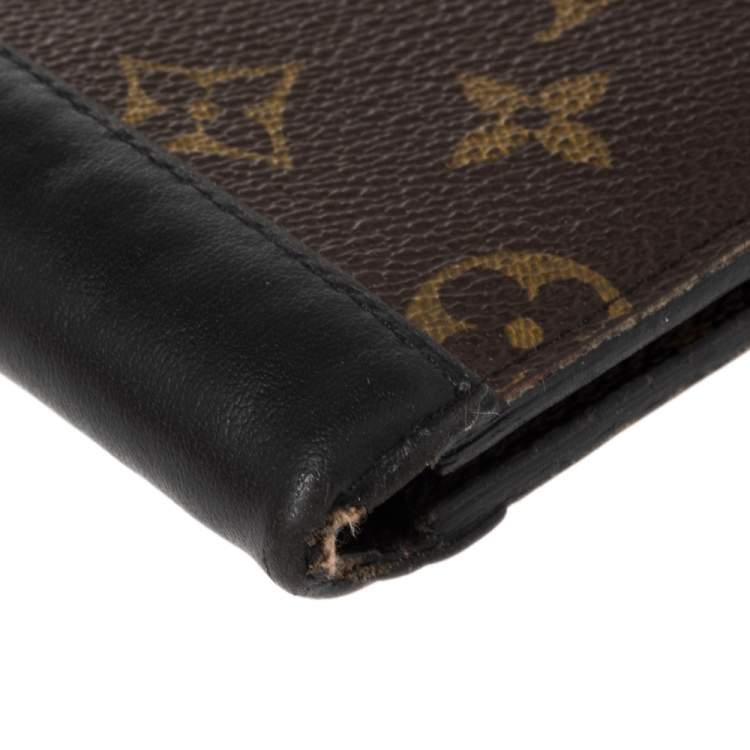 Pre Owned Louis Vuitton Monogram Canvas and Leather Trim Gaspar Bifold Wallet