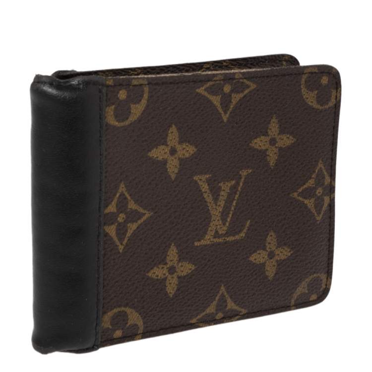 Pre Owned Louis Vuitton Monogram Canvas and Leather Trim Gaspar Bifold Wallet