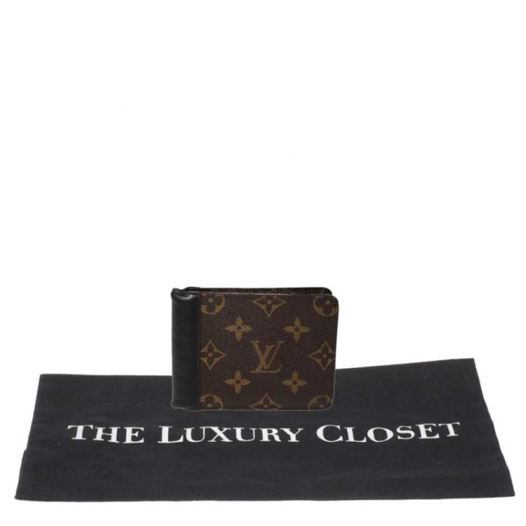 Pre Owned Louis Vuitton Monogram Canvas and Leather Trim Gaspar Bifold Wallet