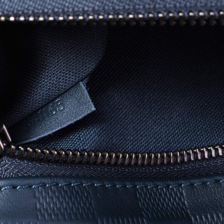 Pre Owned Louis Vuitton Cosmos Damier Infini Leather District PM Bag