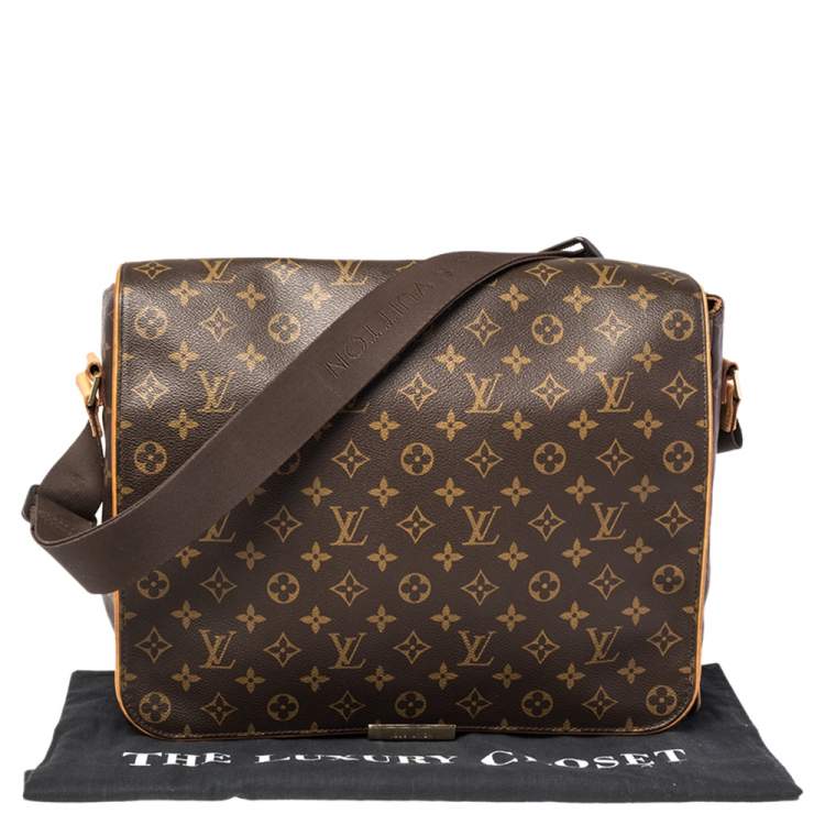 Pre Owned Louis Vuitton Monogram Canvas Abbesses Messenger Bag