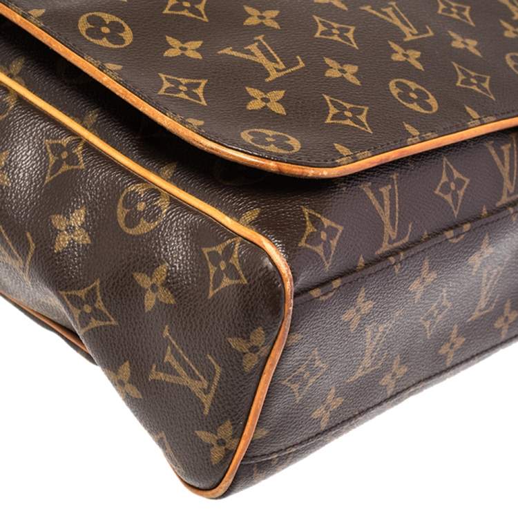 Pre Owned Louis Vuitton Monogram Canvas Abbesses Messenger Bag