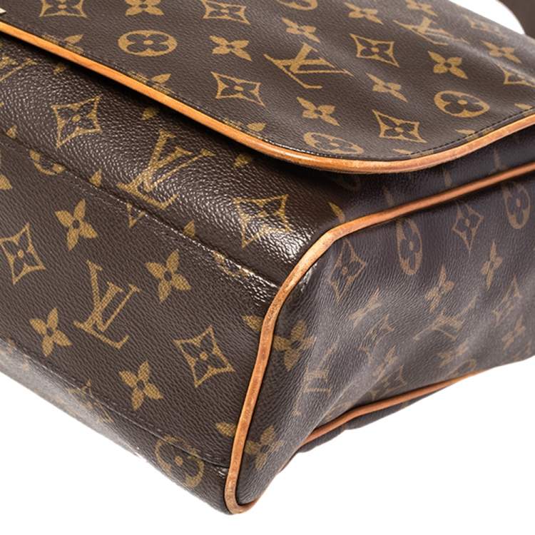 Pre Owned Louis Vuitton Monogram Canvas Abbesses Messenger Bag