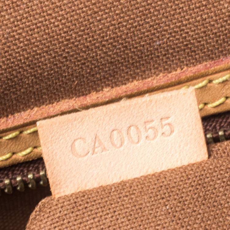 Pre Owned Louis Vuitton Monogram Canvas Abbesses Messenger Bag