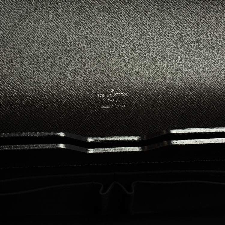 Pre Owned Louis Vuitton Ardoise Taiga Leather Neo Robusto 1 Briefcase