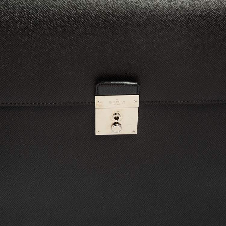 Pre Owned Louis Vuitton Ardoise Taiga Leather Neo Robusto 1 Briefcase
