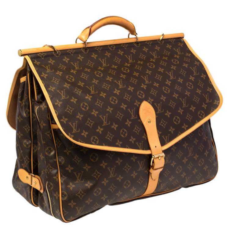 Pre Owned Louis Vuitton Monogram Canvas Sac Chasse Hunting Bag