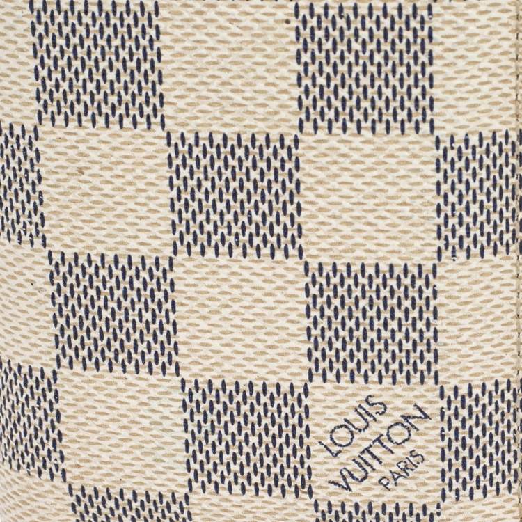 Pre Owned Louis Vuitton Damier Azur Canvas Pocket Organizer