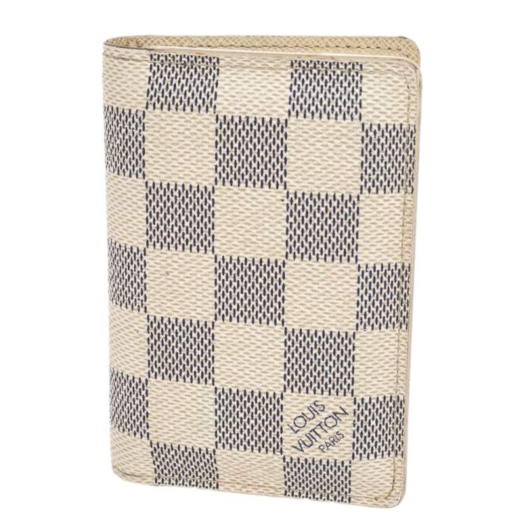 damier azur pocket organizer