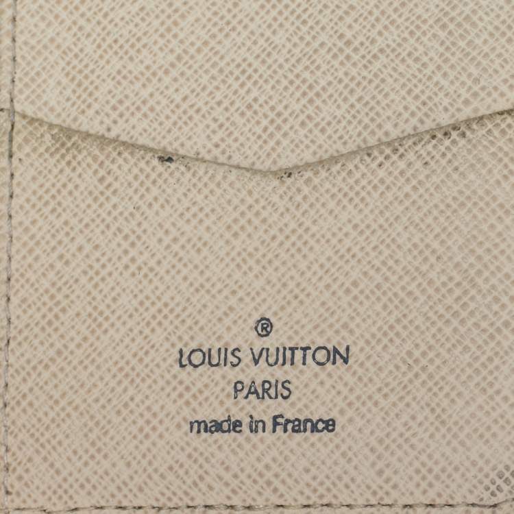Pre Owned Louis Vuitton Damier Azur Canvas Pocket Organizer