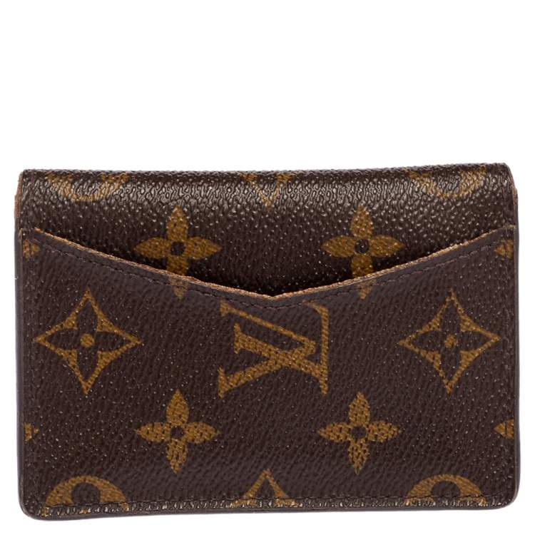 Pre Owned Louis Vuitton Monogram Canvas Pocket Organizer
