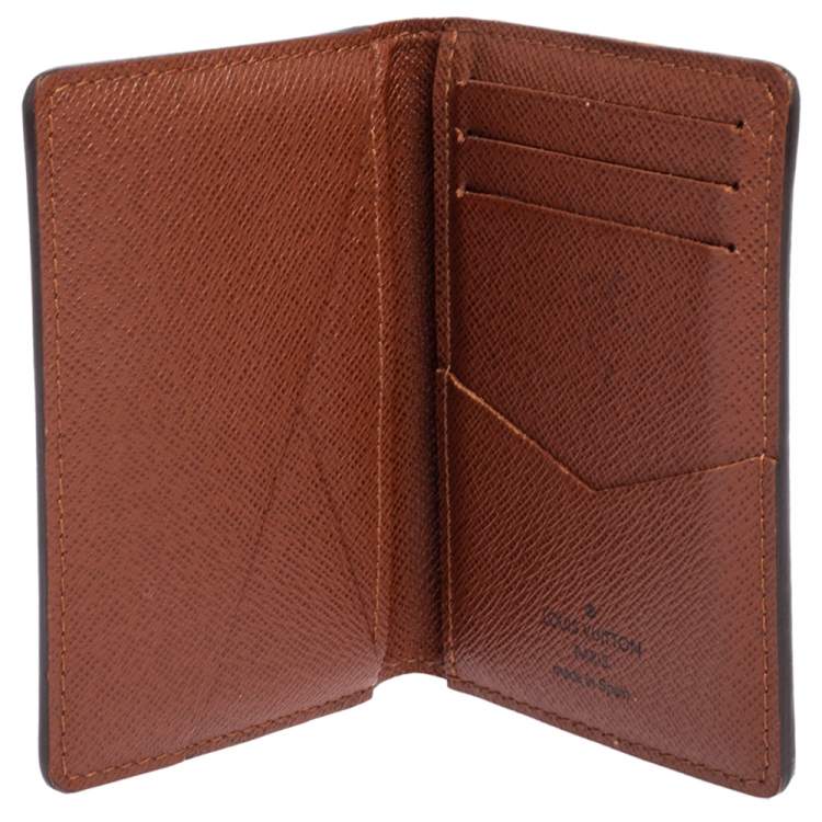 Pre Owned Louis Vuitton Monogram Canvas Pocket Organizer