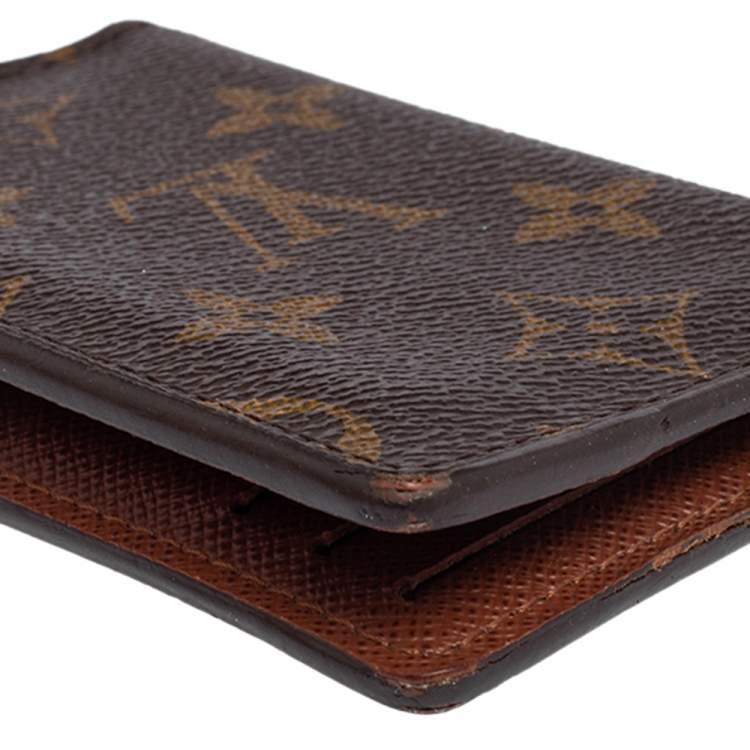 Pre Owned Louis Vuitton Monogram Canvas Pocket Organizer