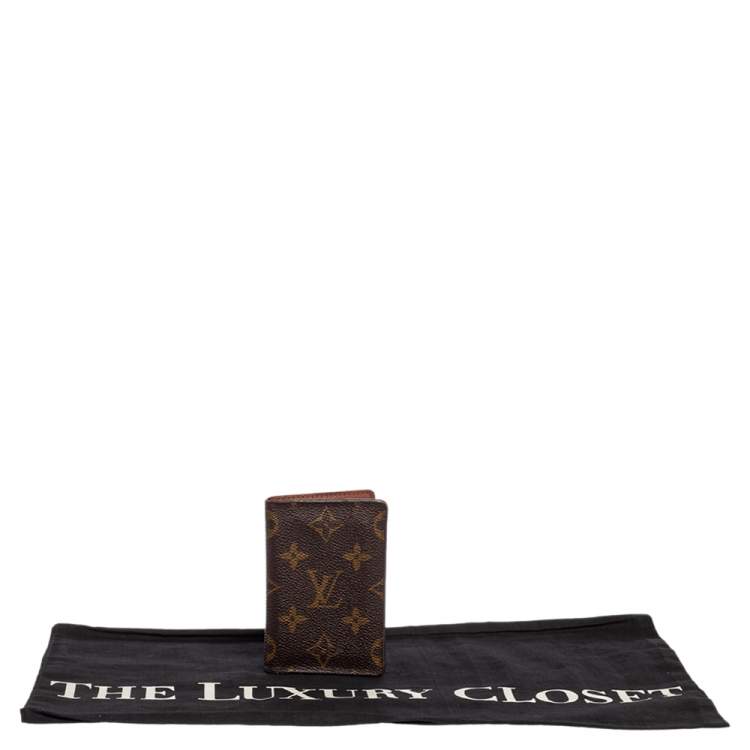 Pre Owned Louis Vuitton Monogram Canvas Pocket Organizer
