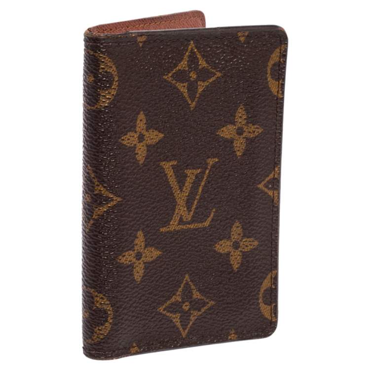 Pre Owned Louis Vuitton Monogram Canvas Pocket Organizer