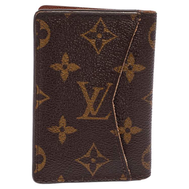 Pre Owned Louis Vuitton Monogram Canvas Pocket Organizer