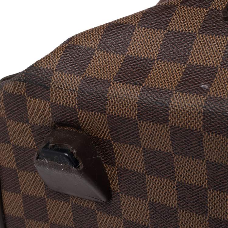 Pre Owned Louis Vuitton Damier Ebene Canvas Eole 50 Rolling Luggage