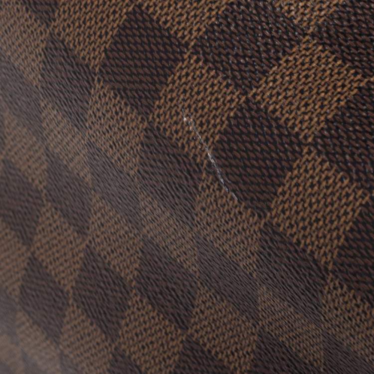 Pre Owned Louis Vuitton Damier Ebene Canvas Eole 50 Rolling Luggage