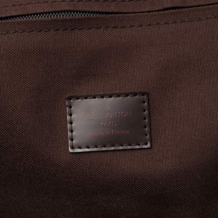 Pre Owned Louis Vuitton Damier Ebene Canvas Eole 50 Rolling Luggage