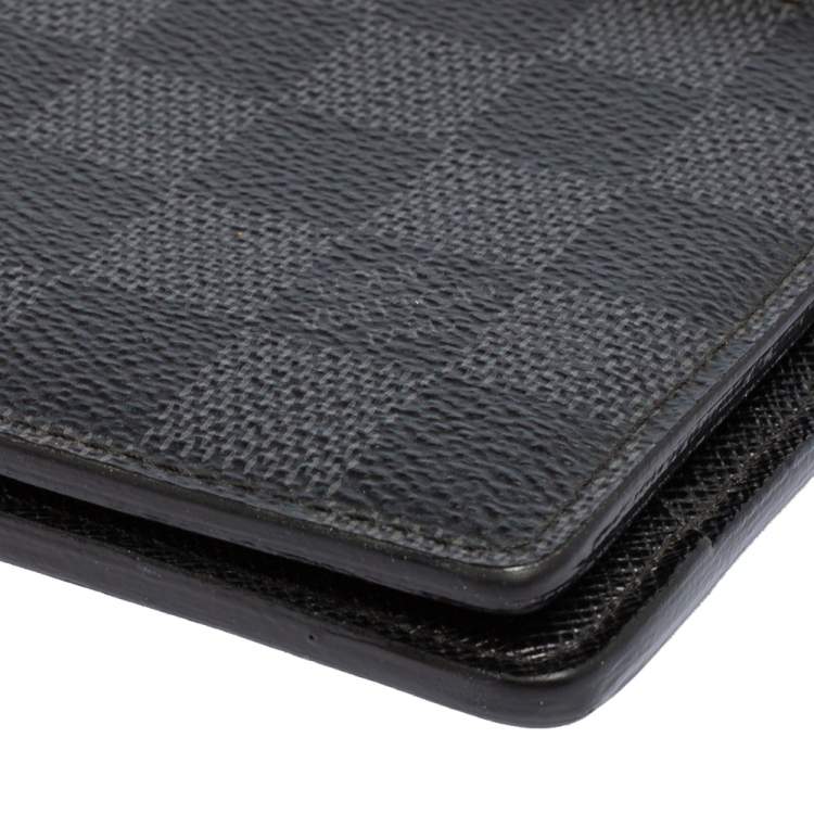 Pre Owned Louis Vuitton Damier Graphite Canvas Multiple Bifold Wallet