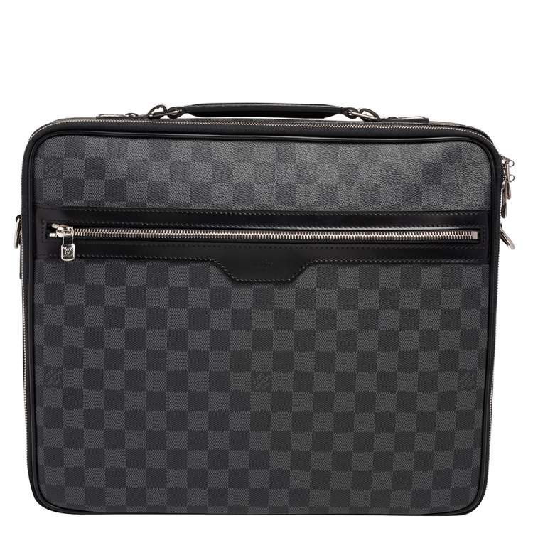 Louis Vuitton Damier Graphite Canvas Sabana Laptop Bag Louis Vuitton ...