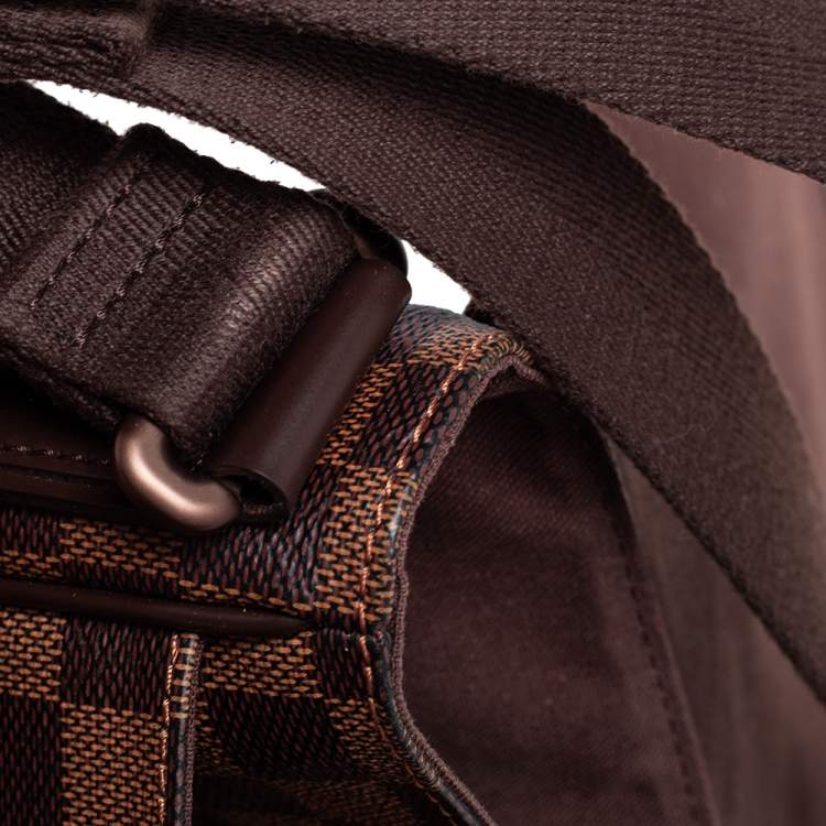 Pre Owned Louis Vuitton Damier Ebene Canvas District PM Bag