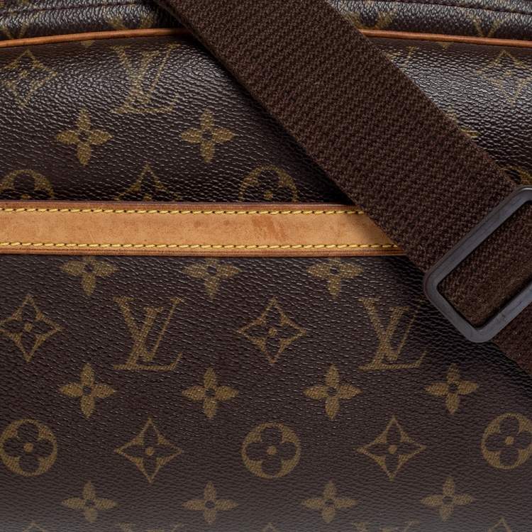 Pre Owned Louis Vuitton Monogram Canvas Reporter PM Bag