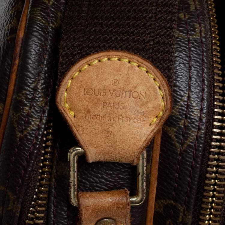 Pre Owned Louis Vuitton Monogram Canvas Reporter PM Bag