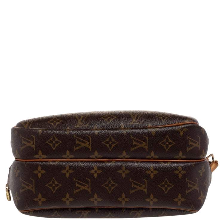 Pre Owned Louis Vuitton Monogram Canvas Reporter PM Bag