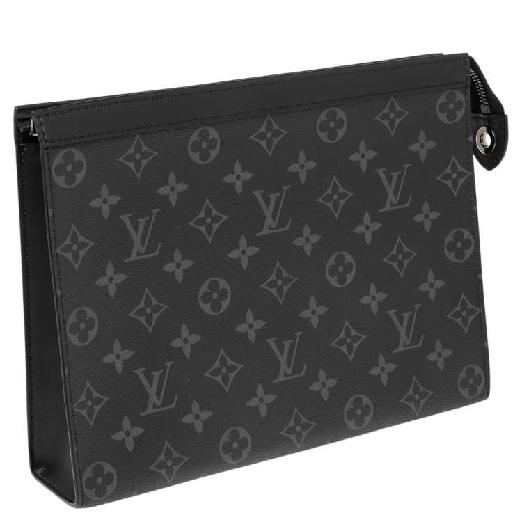 مملوكة مسبقًا Louis Vuitton  Eclipse Monogram Canvas Pochette Voyage MM