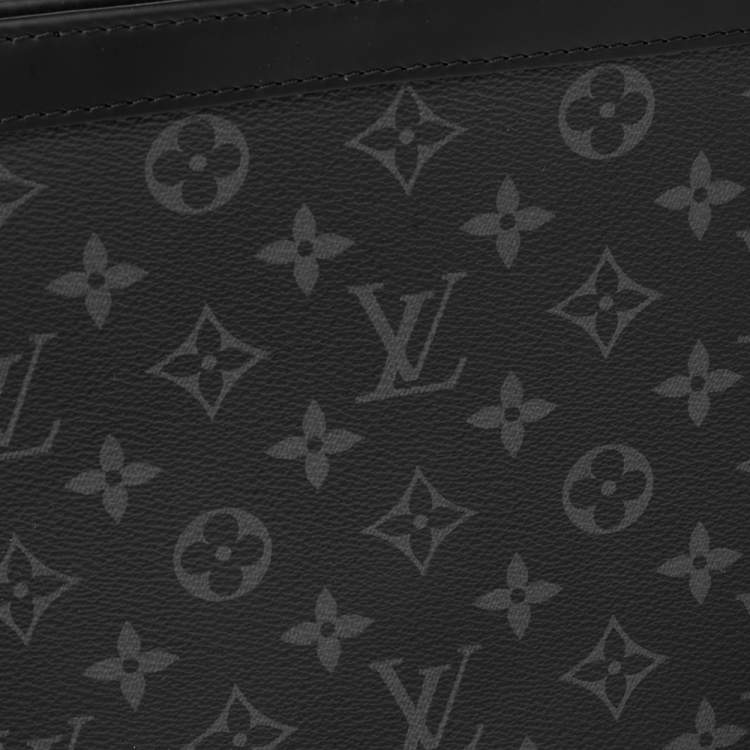 مملوكة مسبقًا Louis Vuitton  Eclipse Monogram Canvas Pochette Voyage MM