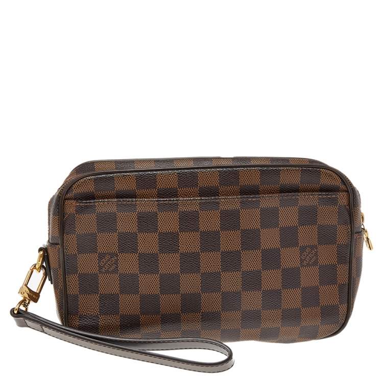 مملوكة مسبقًا Louis Vuitton Damier Ebene Canvas Saint Paul Pochette