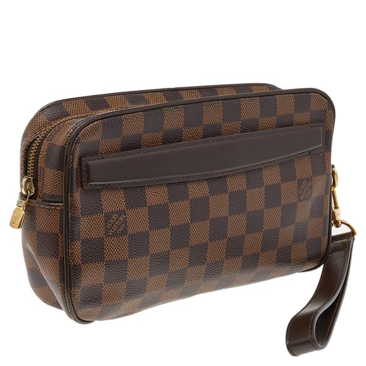 مملوكة مسبقًا Louis Vuitton Damier Ebene Canvas Saint Paul Pochette