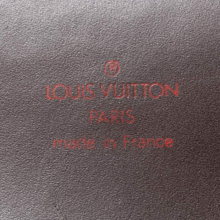 Pre Owned Louis Vuitton Damier Ebene Canvas Altona GM Briefcase 