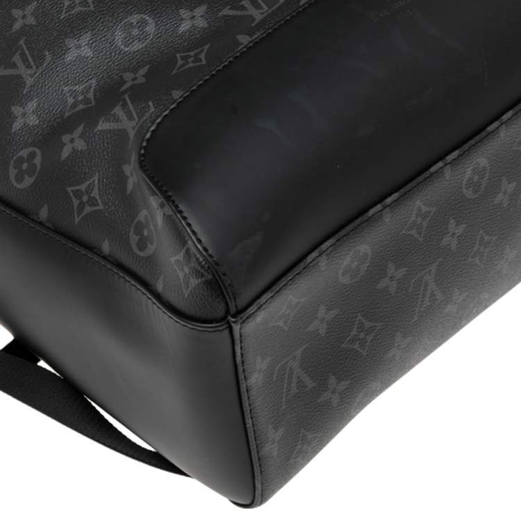 Pre Owned Louis Vuitton Monogram Eclipse Canvas Explorer Backpack