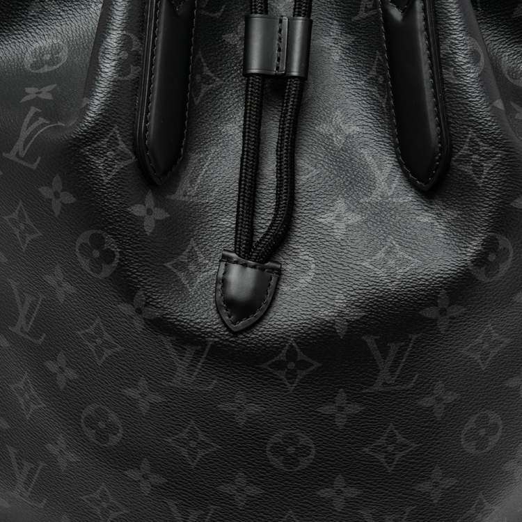 Pre Owned Louis Vuitton Monogram Eclipse Canvas Explorer Backpack