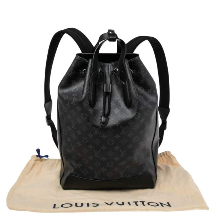Pre Owned Louis Vuitton Monogram Eclipse Canvas Explorer Backpack