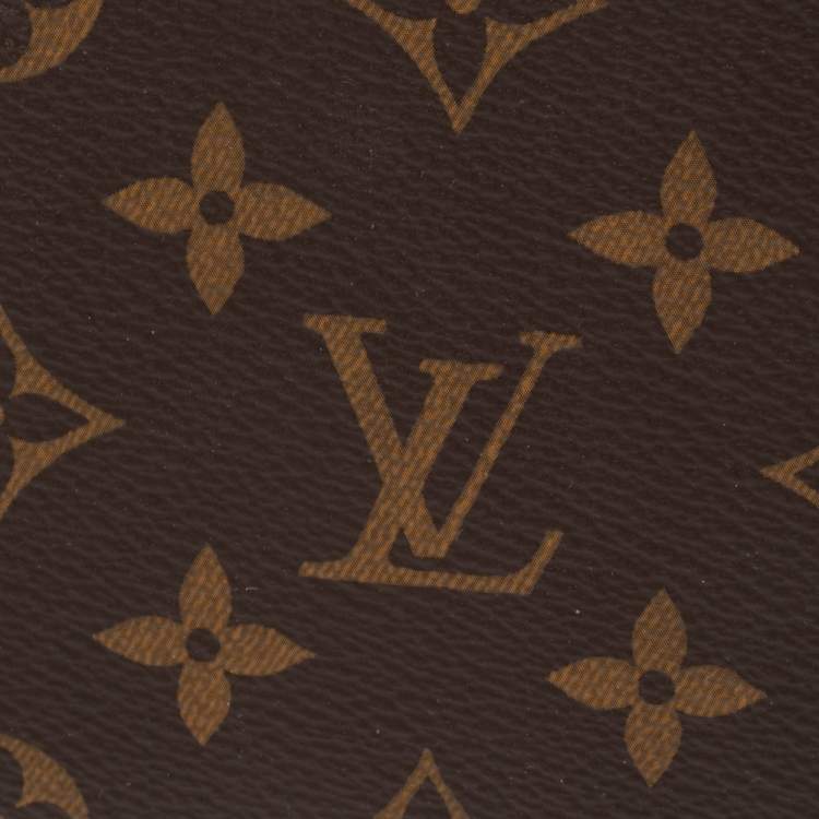 Pre Owned Louis Vuitton Monogram Canvas Hinge Multiple Wallet